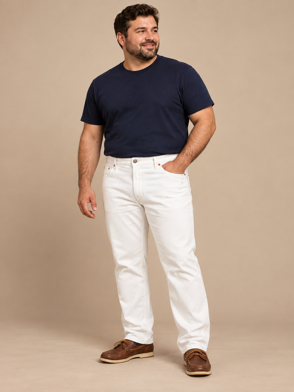Polo Ralph Lauren Varick Slim Straight White Jeans | Men’s 44B × 30 | New With T